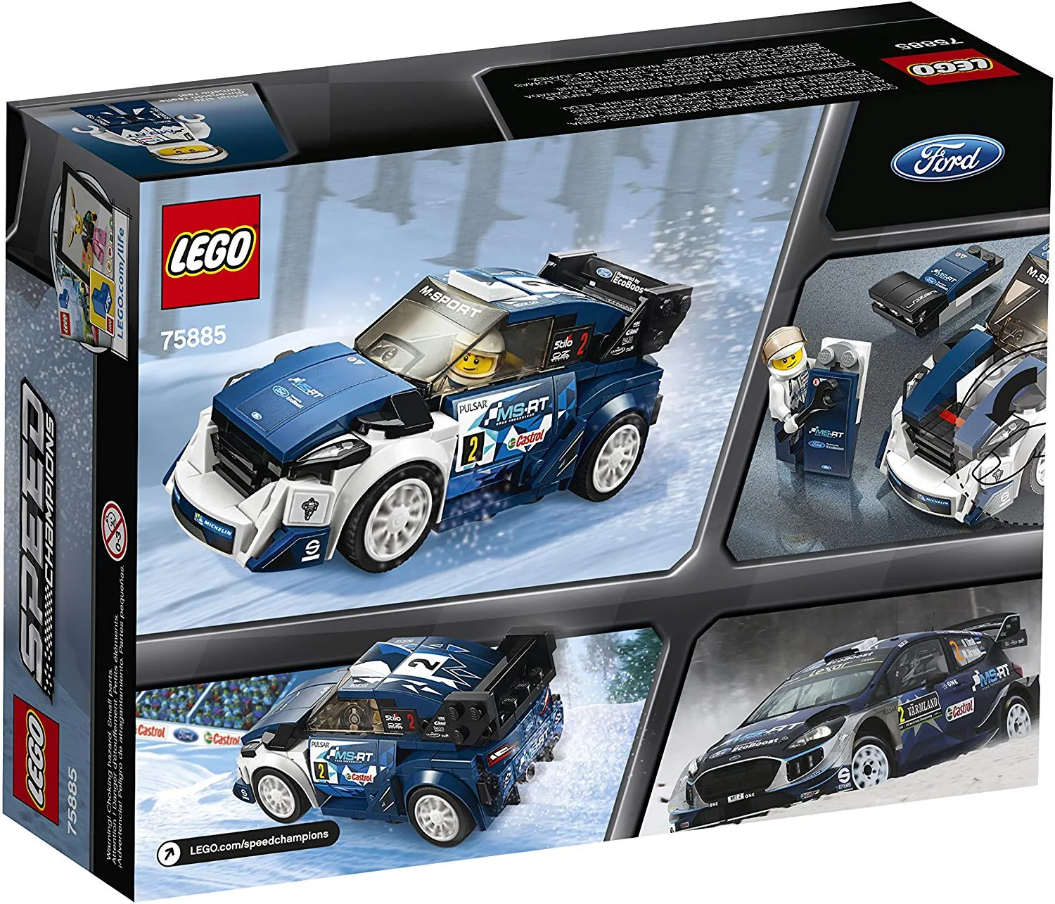 75885 LEGO® Speed Champions Ford Fiesta M-Sport WRC