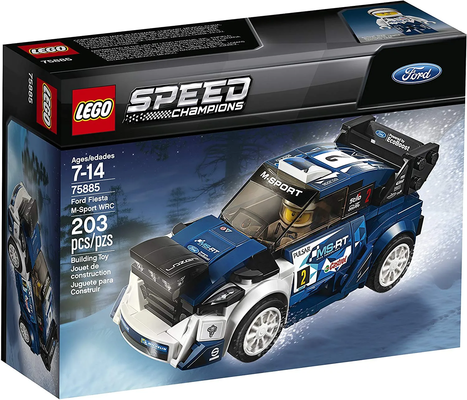 75885 LEGO® Speed Champions Ford Fiesta M-Sport WRC