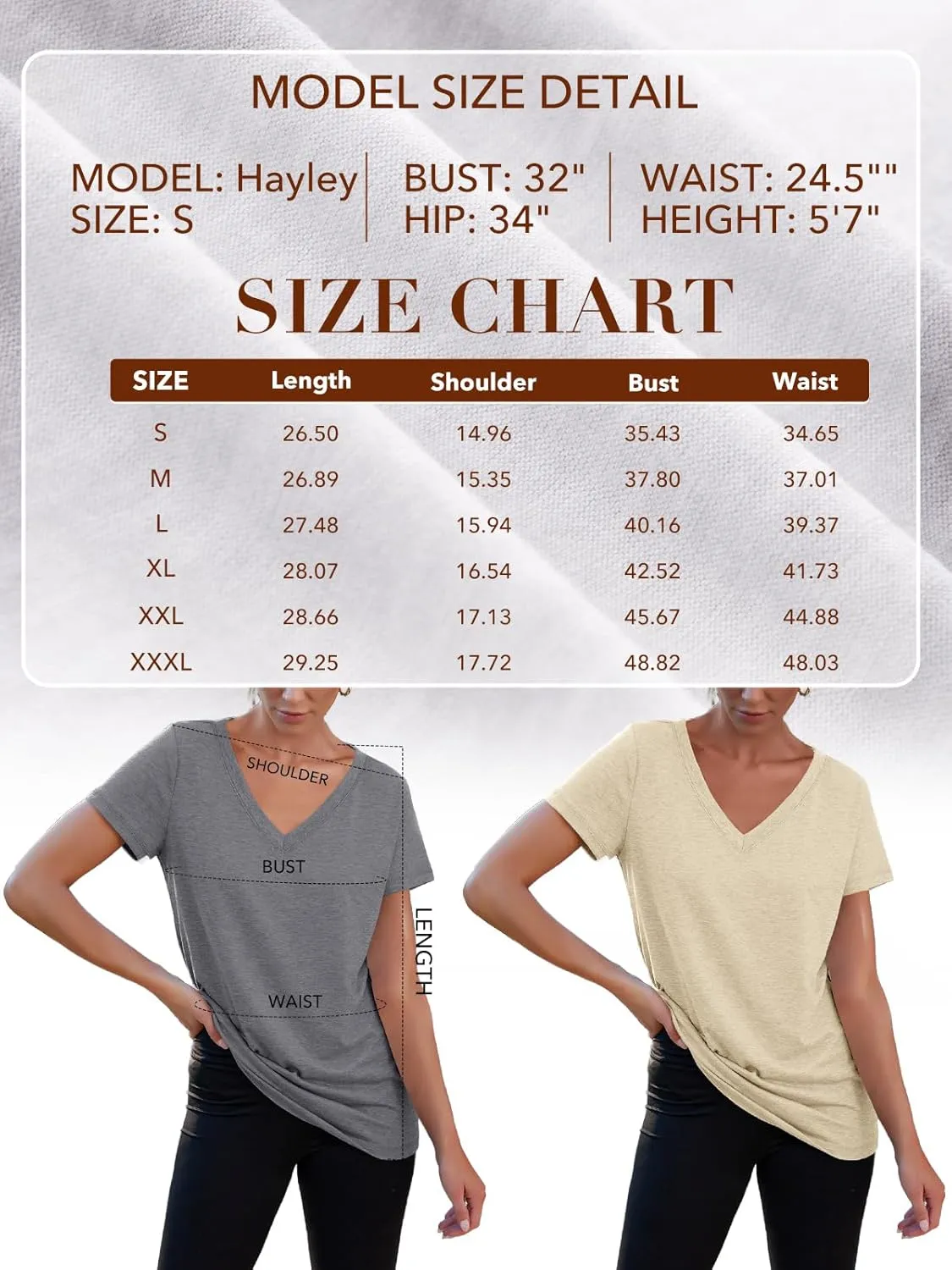 AUTOMET T-Shirts Short Sleeve V Neck Tees Tops for Women Fashion Trendy Lightweight Soft Casual Summer Outfits Clothes 2025