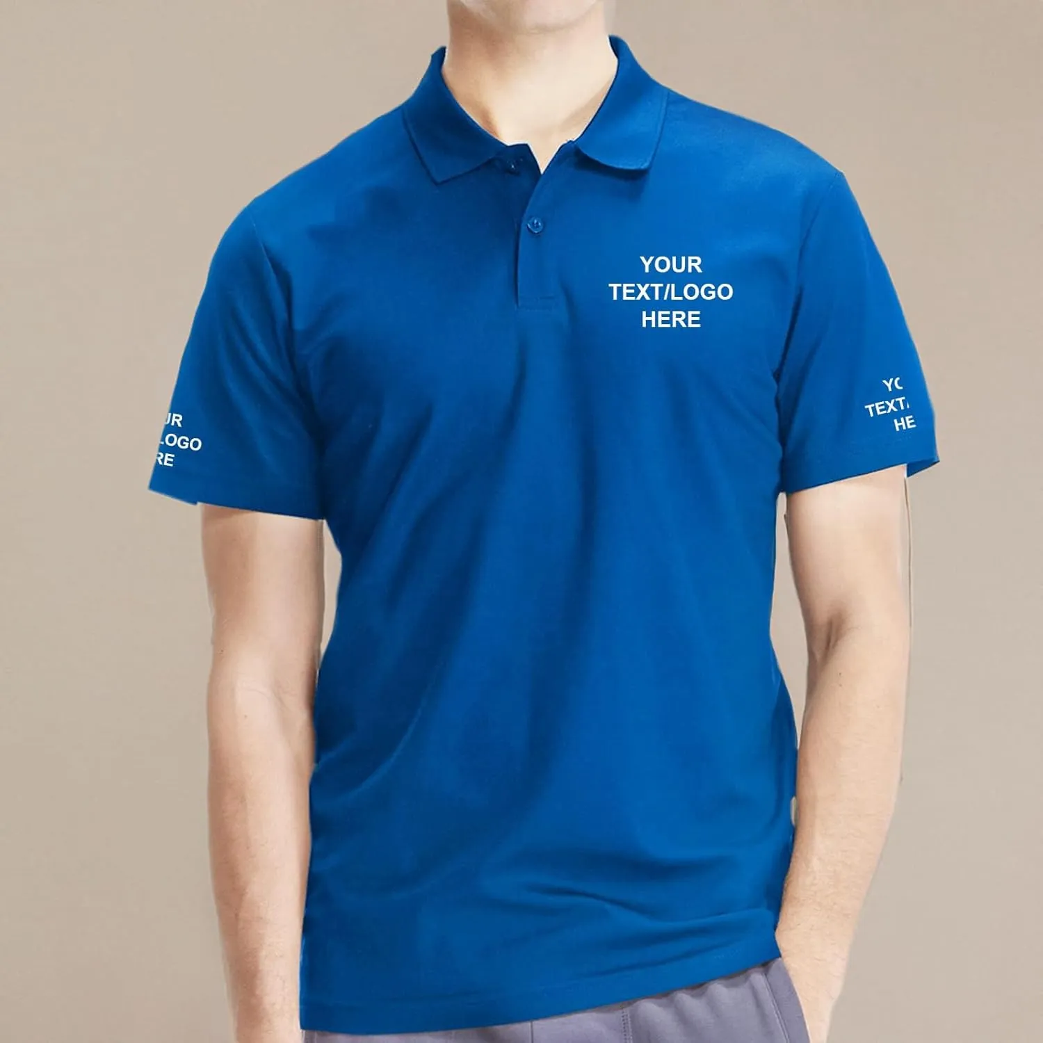 Custom Polo Design Your Own Golf Personalized Shirt for Men Tee Print Embroidered Logo Text Photo Logo