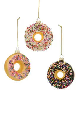 Donuts with Sprinkles Ornament - 3 Styles
