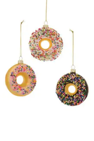 Donuts with Sprinkles Ornament - 3 Styles