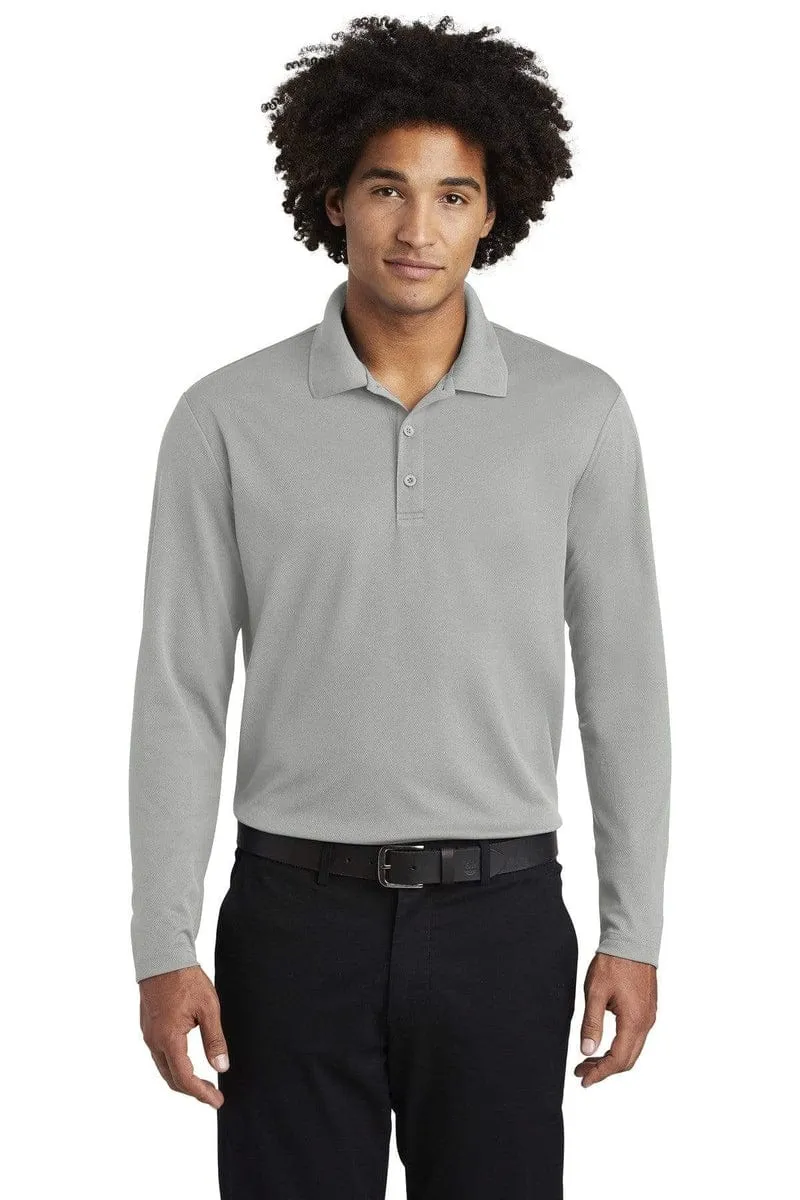 Sport-Tek ST640LS: PosiCharge RacerMesh Long Sleeve Polo