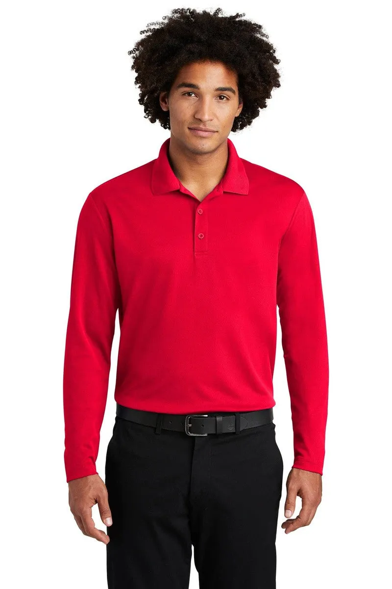 Sport-Tek ST640LS: PosiCharge RacerMesh Long Sleeve Polo
