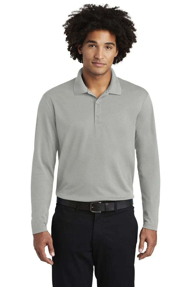 Sport-Tek ST640LS: PosiCharge RacerMesh Long Sleeve Polo